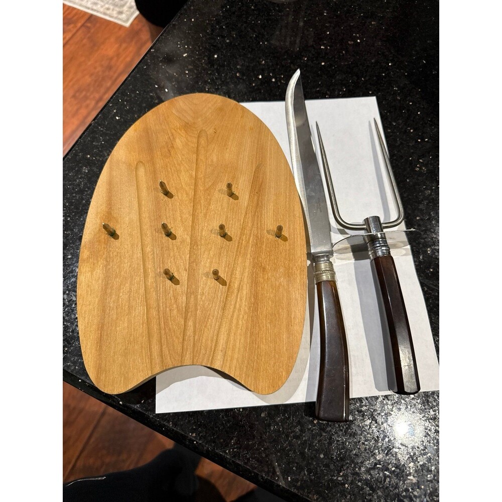 Grip 'n Cut" 3-piece turkey carving essential set by Gailstyn